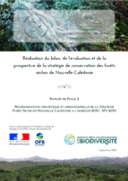 Rapport 2 - Programmation de la Stratégie Forêt Sèche à l'horizon 2035